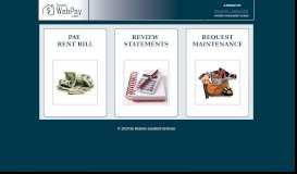 
							         Tenant Web Pay - Online Tenant Portal								  
							    