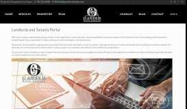 
							         Tenants and Home Owners Portal - Gavish Property Management								  
							    