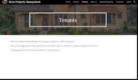 
							         Tenants - Besst Property Management								  
							    