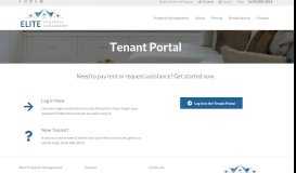 
							         Tenants - Elite Property Management								  
							    