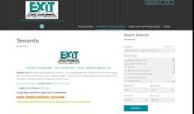 
							         Tenants | Gainesville FL Realtors & Property Managers. EXIT Realty ...								  
							    