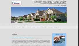 
							         Tenants - Hallmark Property Management								  
							    