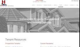 
							         Tenants | HomeRiver Group™ Indianapolis - Indianapolis Property ...								  
							    