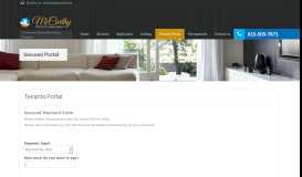 
							         Tenants Portal - McCarthy Property ManagementMcCarthy Property ...								  
							    