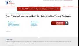 
							         Tenants - Real Property Management East San Gabriel Valley								  
							    