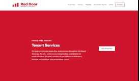 
							         Tenants | Red Door Property Management | Northwest Arkansas Rentals								  
							    