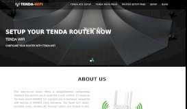 
							         Tenda WiFi Router								  
							    