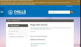 
							         Tender, EOI or Quotation - The Hills Shire Council								  
							    
