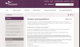 
							         Tenders and quotations - Mount Alexander Shire Council								  
							    