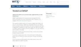 
							         Tenders at WRAP | WRAP UK								  
							    