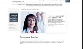
							         Tennessee Oncology - Navigating Care								  
							    