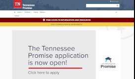 
							         Tennessee Promise - TN.gov								  
							    