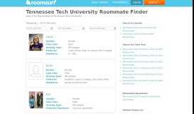 
							         Tennessee Tech University (TTU) Roommates | Roomsurf								  
							    