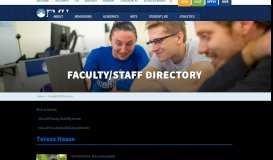 
							         Teresa Haase - Faculty/Staff Directory								  
							    