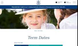 
							         Term Dates - Alderley Edge School For Girls								  
							    