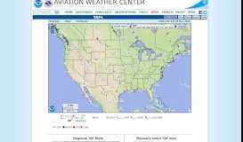 
							         Terminal Aerodrome Forecasts (TAFs) - AWC								  
							    