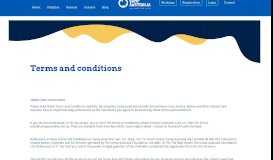 
							         Terms and conditions - Camp Australia								  
							    