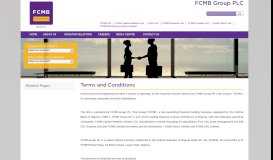 
							         Terms and Conditions - FCMB Group Plc								  
							    