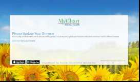 
							         Terms and Conditions - MyChart - Login Page - Meritus Health								  
							    