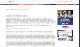 
							         Terms and Conditions - Tripset								  
							    