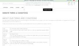 
							         Terms & Conditions | Marks & Spencer HK								  
							    