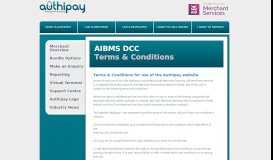 
							         Terms & Conditions | Online Payment Processing | AIBMS ...								  
							    