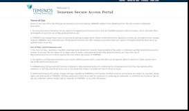 
							         Terms of Use - Temenos Secure Access Portal								  
							    