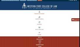 
							         Terms of Use | Western State College of Law								  
							    