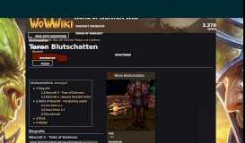 
							         Teron Blutschatten | WoWWiki | FANDOM powered by Wikia								  
							    