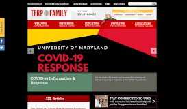 
							         Terp Family - University of Maryland								  
							    