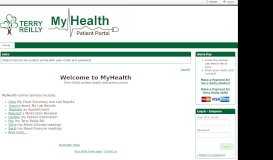 
							         Terry Reilly Health Services Patient Portal								  
							    