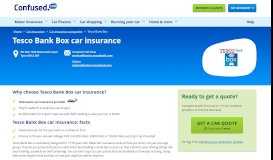 
							         Tesco Bank Box car insurance comparison - Confused.com								  
							    