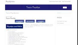 
							         Tesco Payslip Online - Payslipview | www.payslipview.com								  
							    