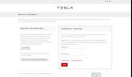 
							         Tesla Finance payment portal								  
							    