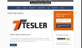 
							         Tesler App register - BO Tested								  
							    
