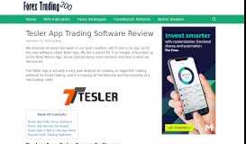 
							         Tesler App Trading Software Review - Forex Trading 200								  
							    