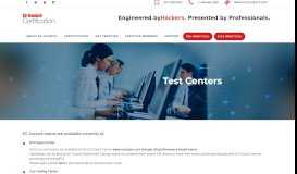 
							         Test Centers - Application Process Eligibility - EC-Council								  
							    