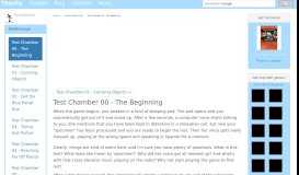 
							         Test Chamber 00 - The Beginning - Portal Walkthrough								  
							    