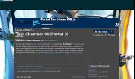 
							         Test Chamber 00(Portal 3) | Portal Fan Ideas Wiki | FANDOM powered ...								  
							    