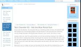 
							         Test Chamber 02 - Get the Blue Portal Gun - Thonky.com								  
							    