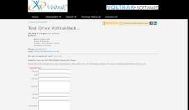 
							         Test Drive VoltrakWeb... - Voltrak Software | Volunteer ...								  
							    