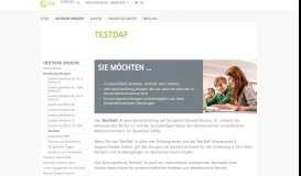 
							         TestDaF - Goethe-Institut Israel								  
							    