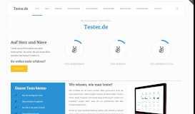 
							         Tester.de – Deutschlands Test Portal – Tests und Erfahrungensberichte								  
							    