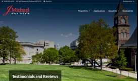 
							         Testimonials and Reviews | J. Michael Real Estate								  
							    