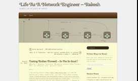 
							         Testing Endian Firewall – So Far So Good ! | Life As A Network ...								  
							    