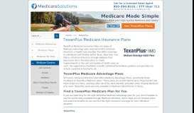 
							         TexanPlus Medicare Insurance Plans | Medicare Insurance Providers								  
							    