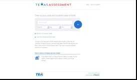 
							         Texas Assessment Student Portal - eMetric								  
							    