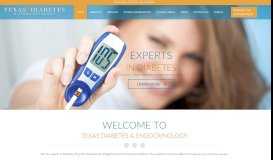 
							         Texas Diabetes and Endocrinology								  
							    