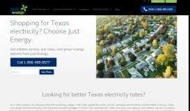 
							         Texas Electricity | Just Energy | 855-481-1359								  
							    