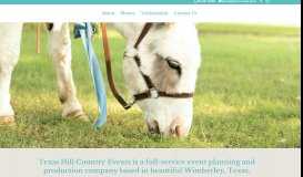 
							         Texas Hill Country Events								  
							    